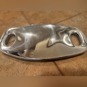 Nambe silver tray